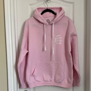 Anti Social Social Club Light Pink Pullover